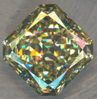 12.87ct Fancy Intense Yellow diamond